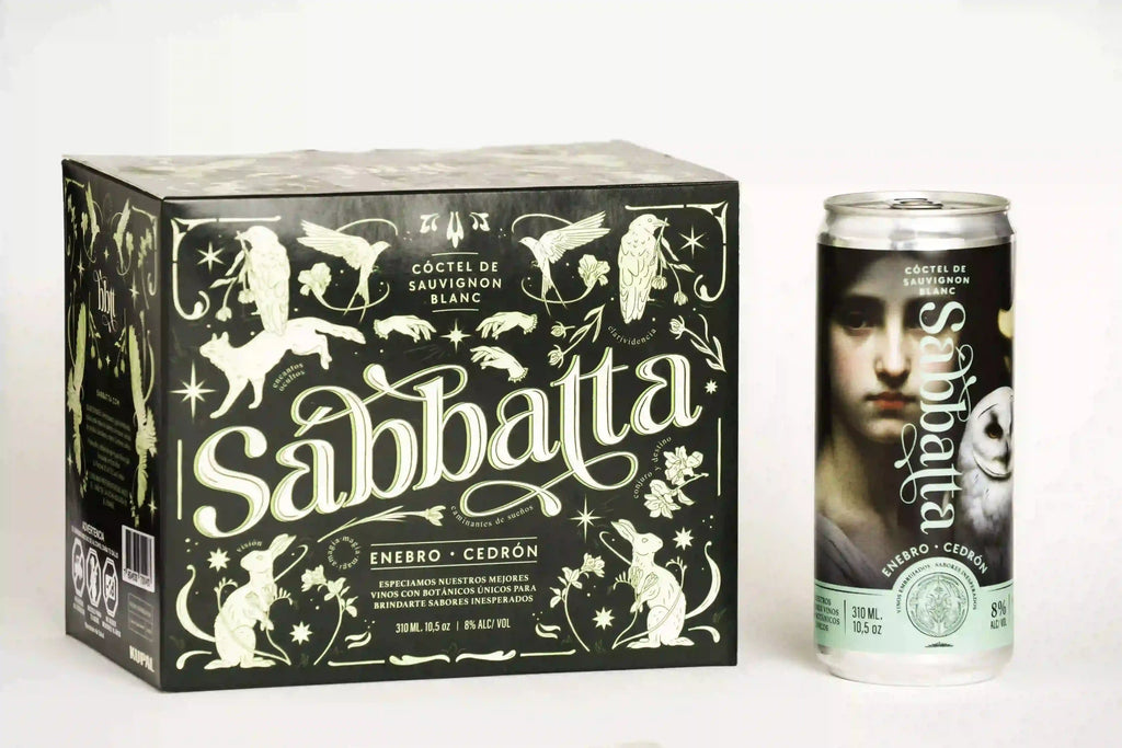 Coctel de Sauvignon Blanc Embrujados con Enebro y Cedrón