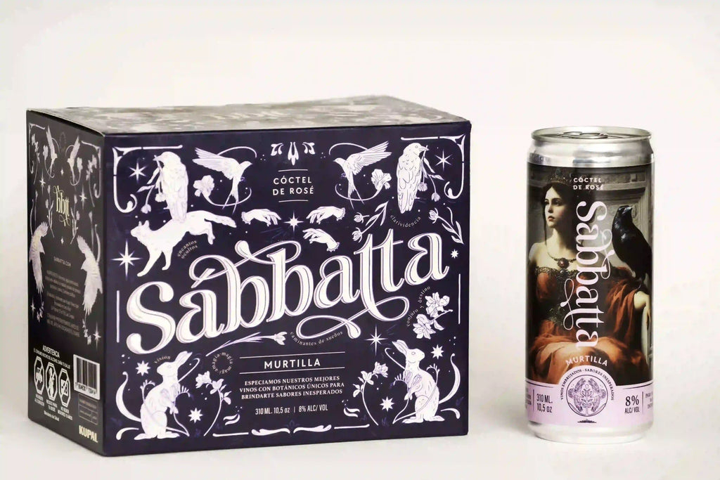 Coctel de Rosé Embrujados con Murtilla